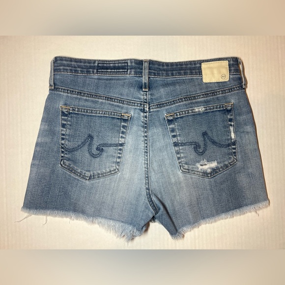 Adriano Goldschmied Jean Shorts Womens 27R The Hailey Cutoff Light Wash - Picture 12 of 13